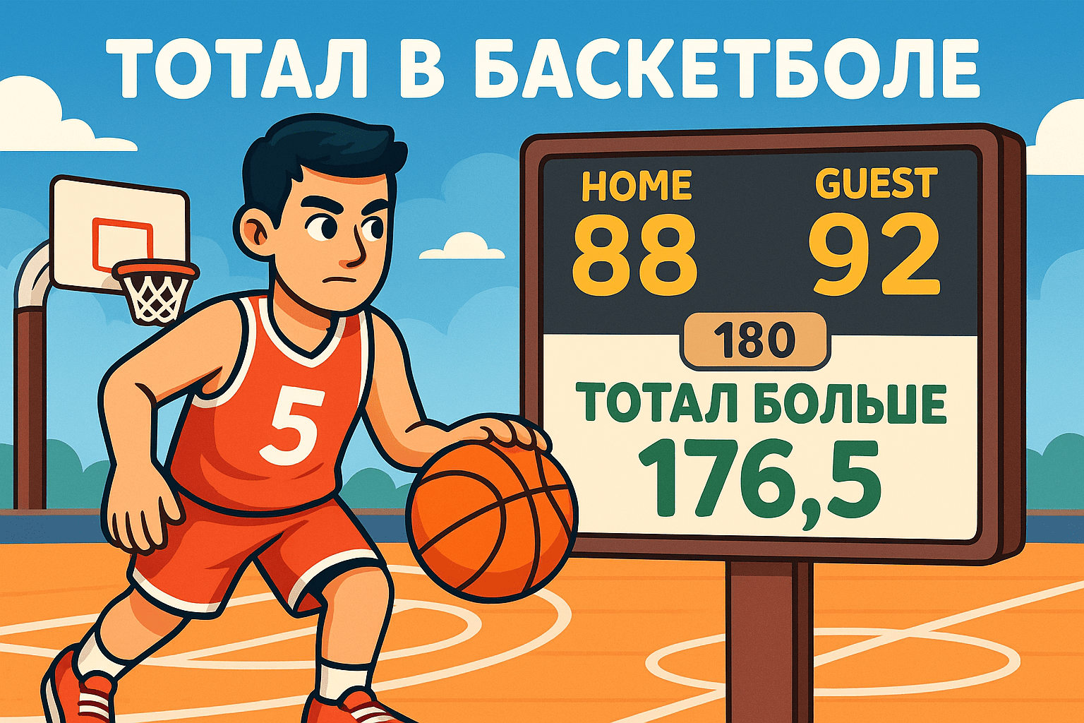 Тотал в баскетболе фото