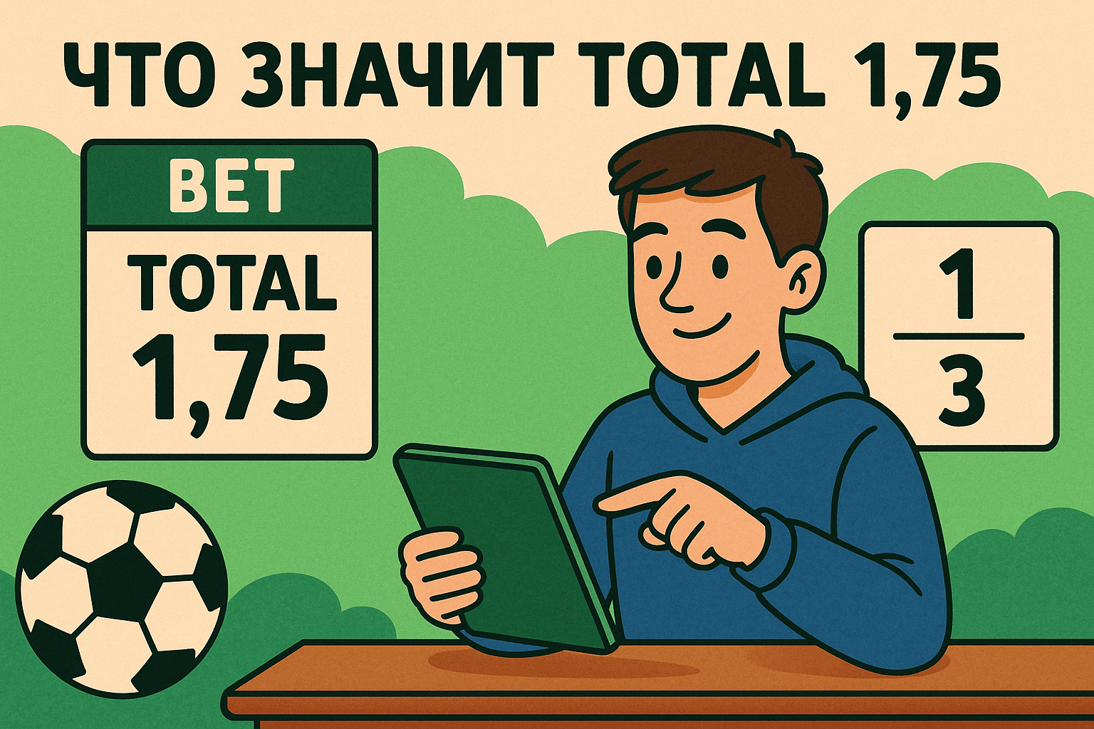 Что значит тотал 1.75