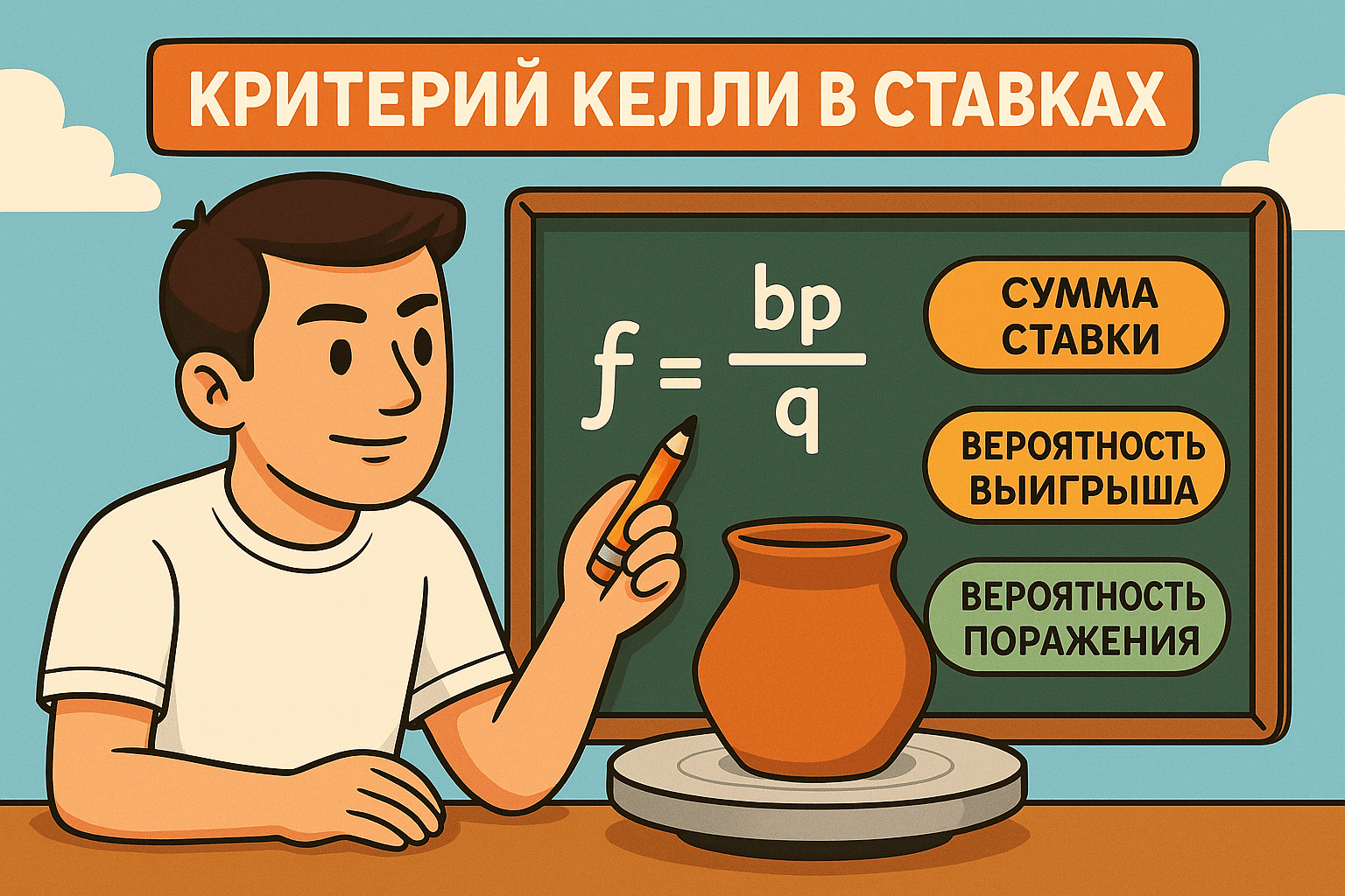 Критерий Келли в ставках на спорт: как определить оптимальный размер ставки фото