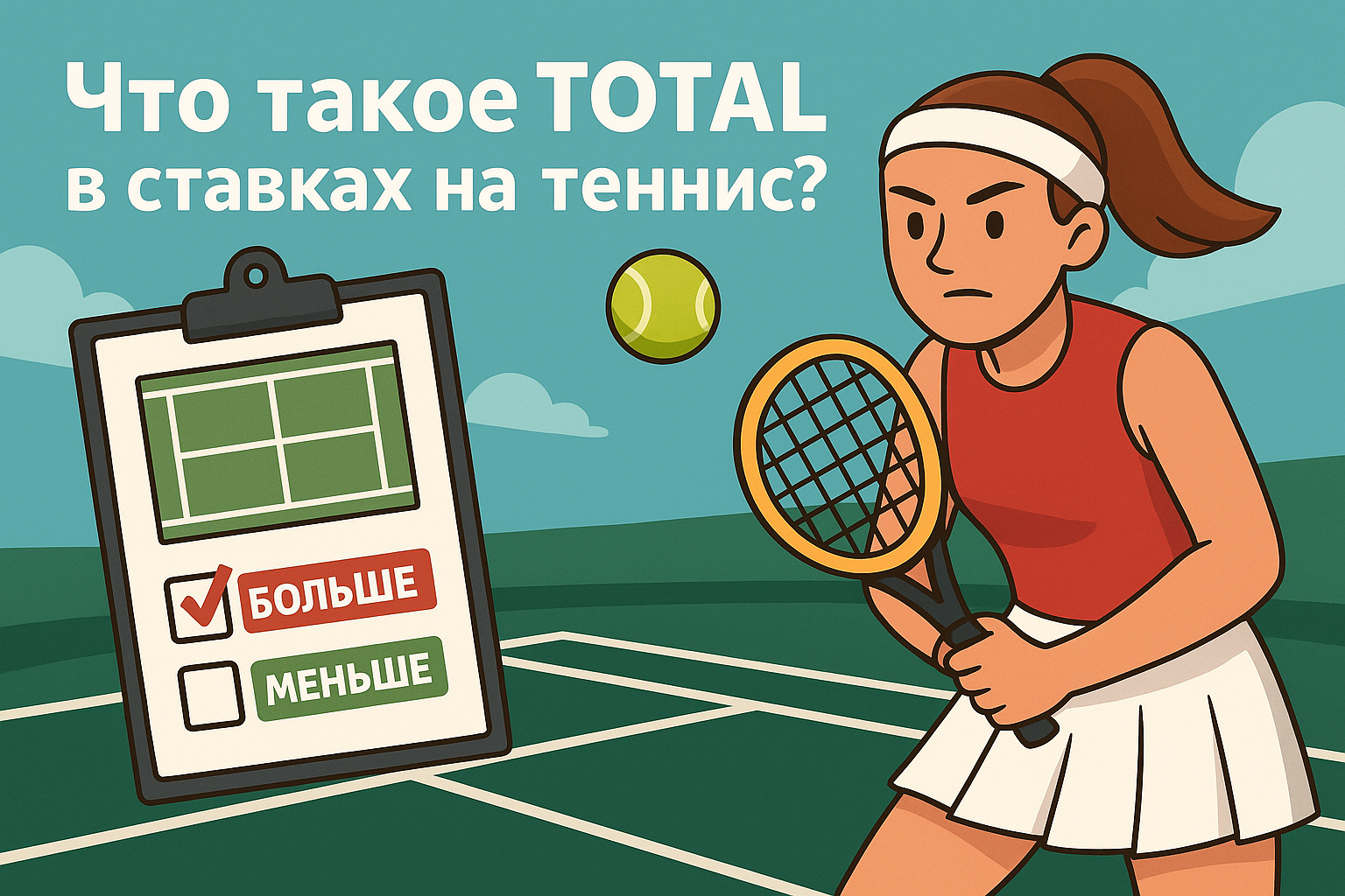Что такое тотал в ставках на теннис фото