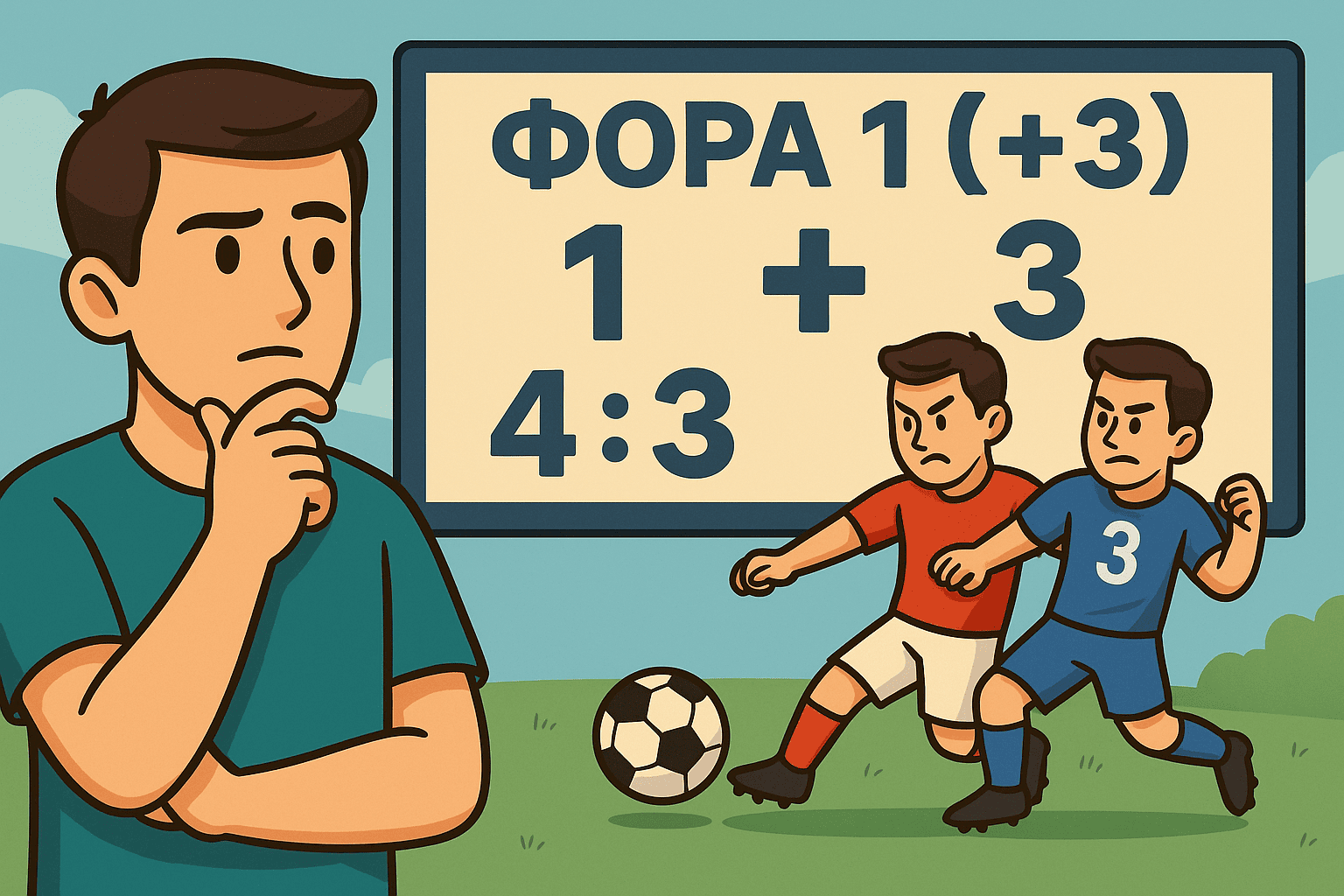 Что такое Фора 1 (3) в ставках на спорт фото