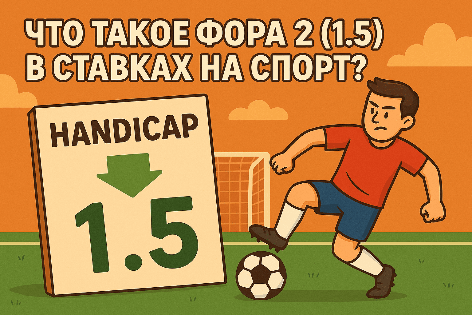 Что такое Фора 2 (1.5) в ставках на спорт фото