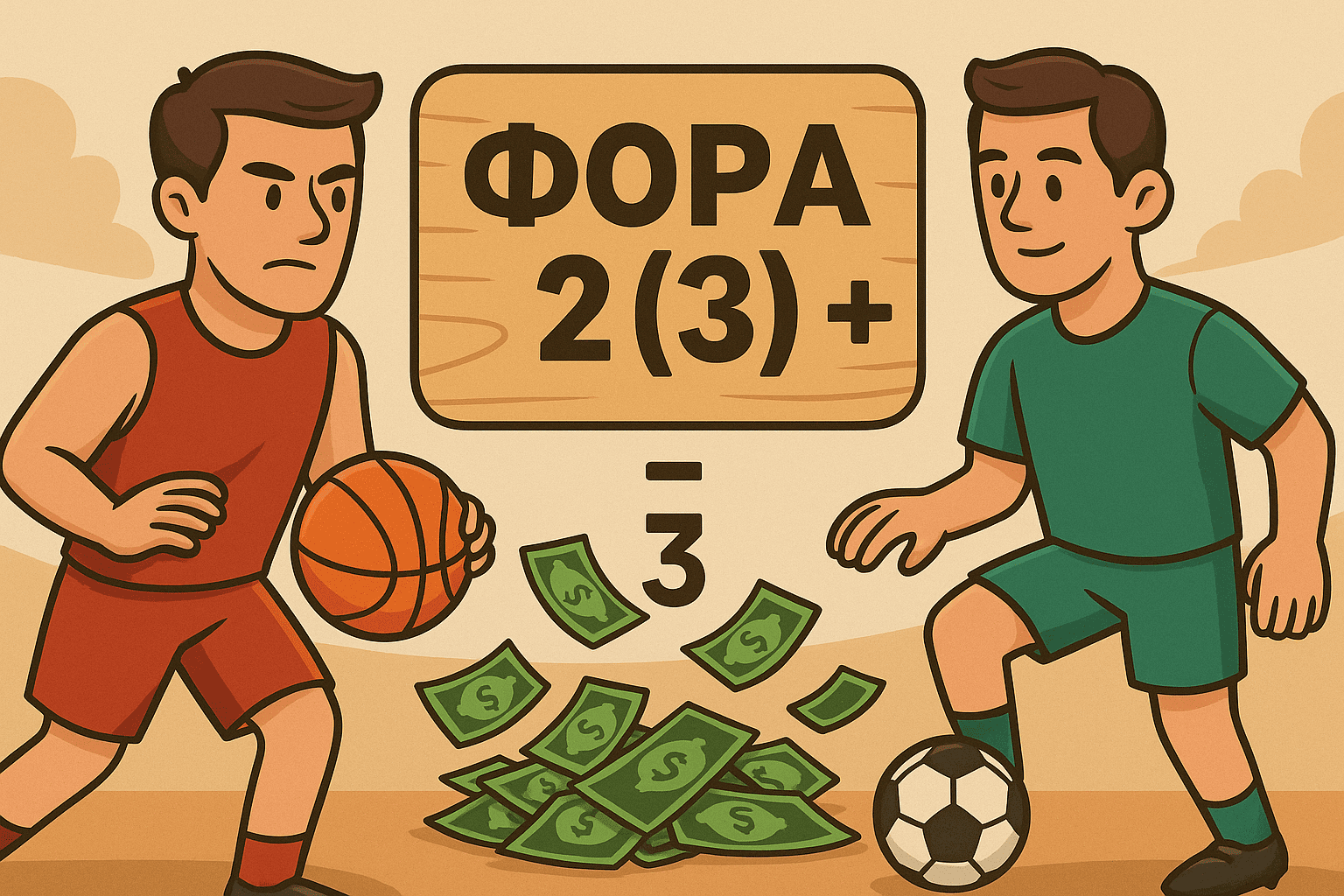 Что такое Фора 2 (3) в ставках на спорт фото